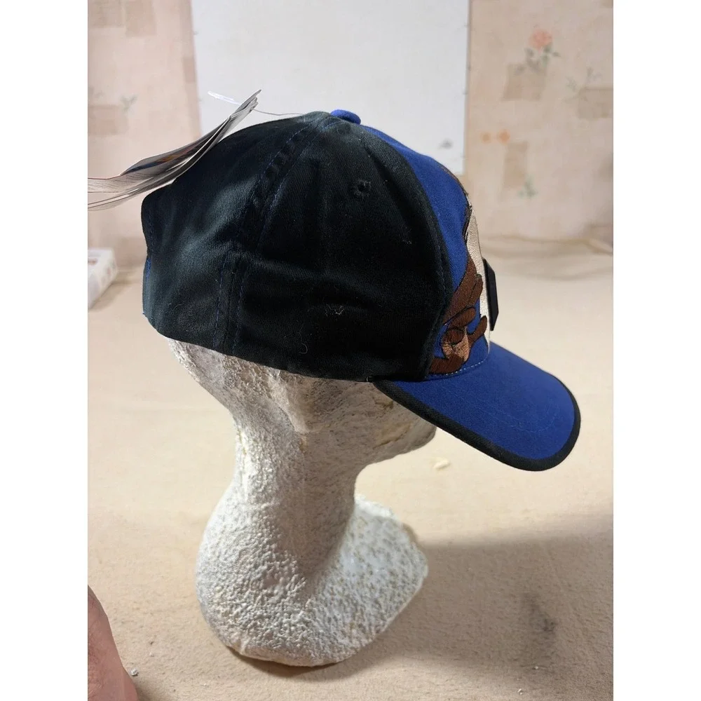 Vintage 1999‎ Looney Tunes Taz Countdown 2000 LCD Display Hat Blue Black NWT
